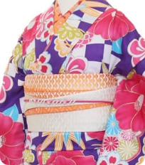 기모노 예시　레트로 모던