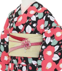 기모노 예시　레트로 모던