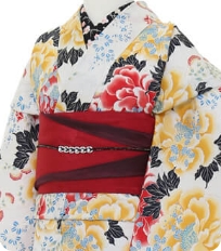 기모노 예시　레트로 모던