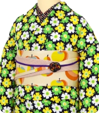 기모노 예시　레트로 모던