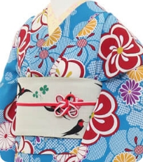 기모노 예시　레트로 모던