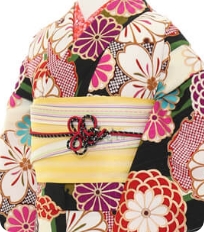 기모노 예시　레트로 모던