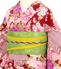 기모노 예시　레트로 모던