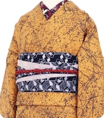 기모노 예시　인기 코디네이션