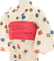 男の子用 유카타(홑옷) 예시